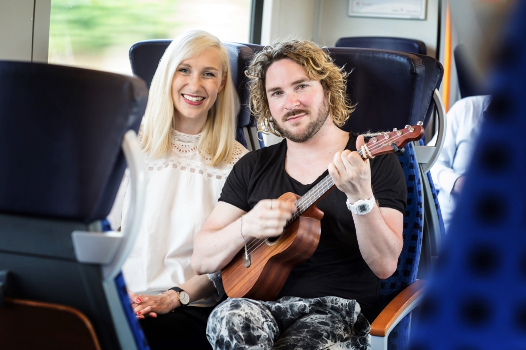 Interview mit Neo Kaliske in der Regionalbahn
