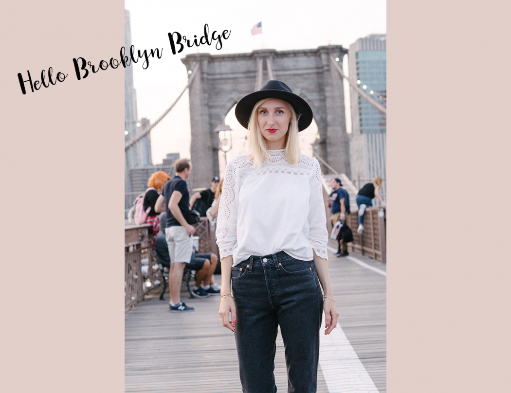 New York Fashion Week Outfit Streetstyle Brooklyn Bridge