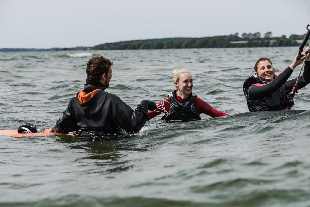 Kitesurfen lernen Ruegen Kite