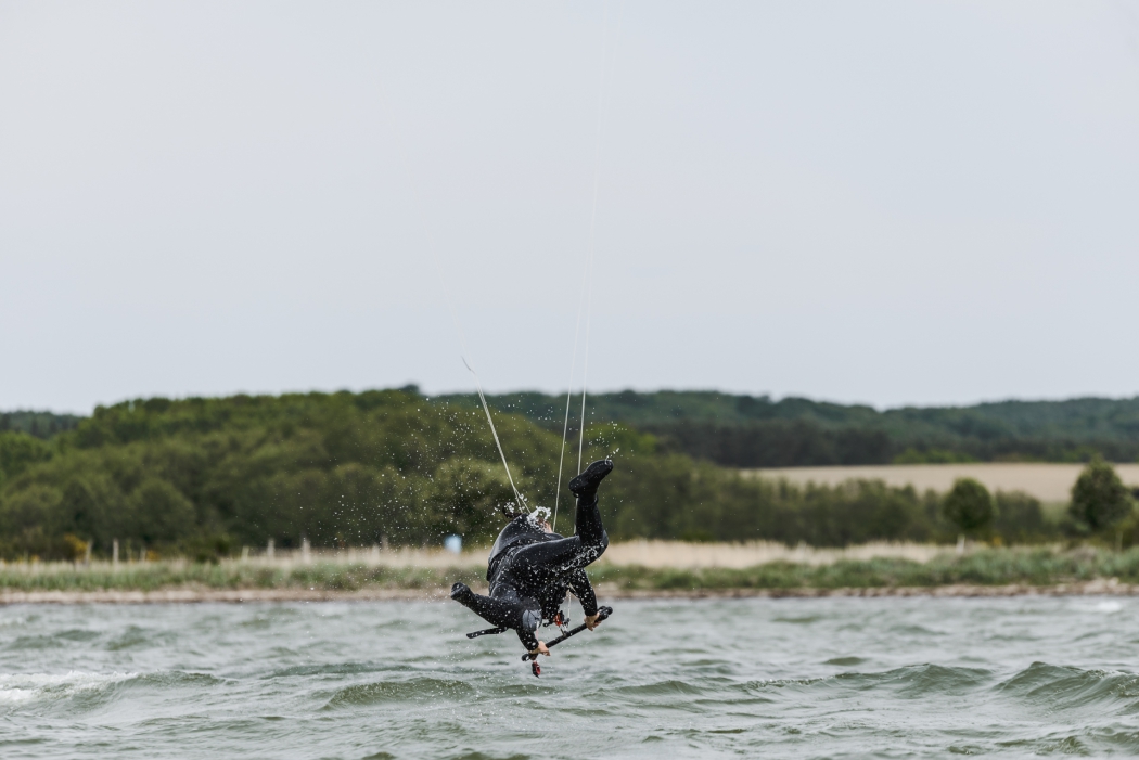 Kitesurfen lernen Ruegen Kite