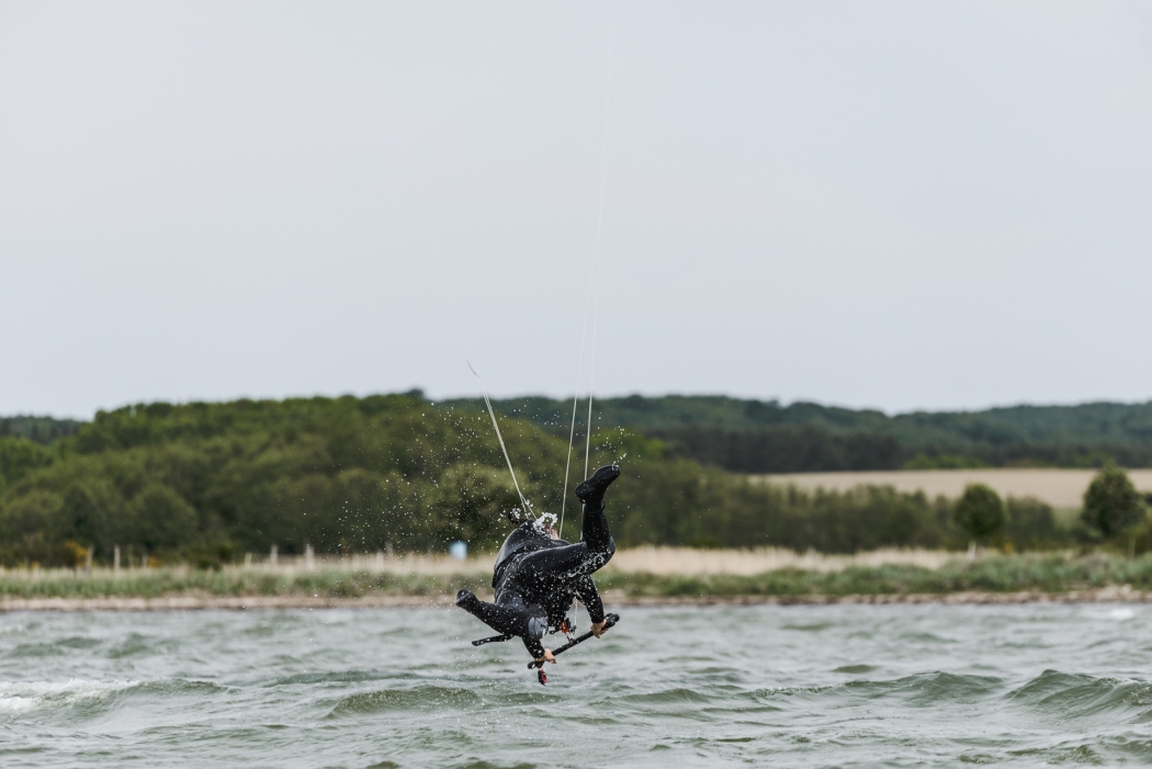 Kitesurfen lernen Ruegen Kite