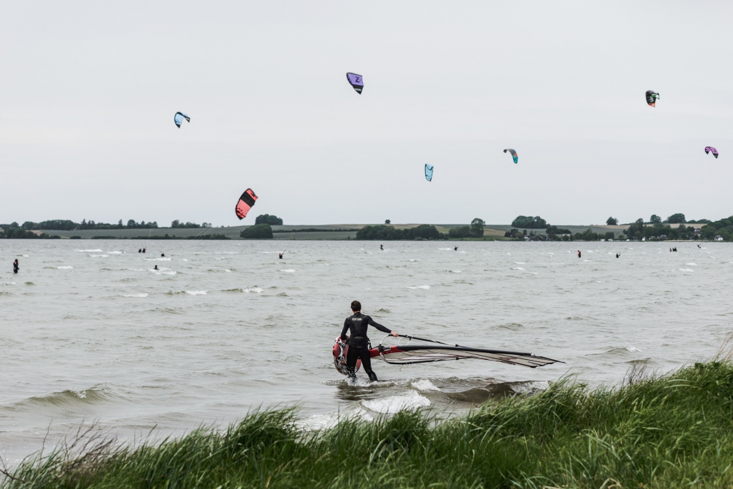 Kitesurfen lernen Ruegen Kite