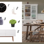 Collage Inneneinrichtung